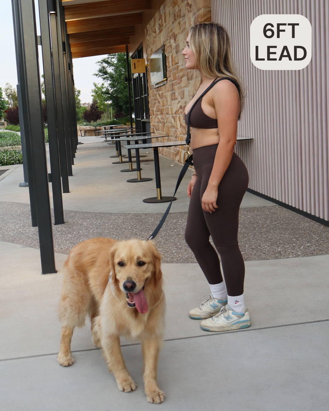 Hands Free Lead Black