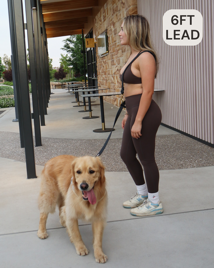 Hands Free Lead Black