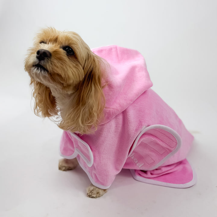 Cotton Bath Robe Pink