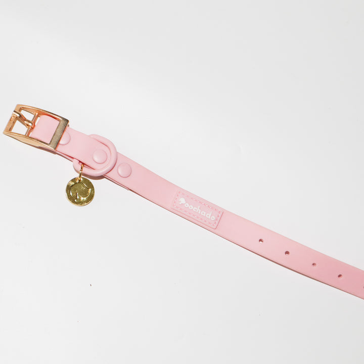 Waterproof PVC Collar Pink