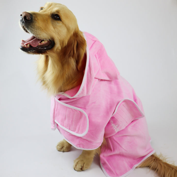 Cotton Bath Robe Pink