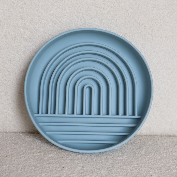 Blue Slow Feeder Bowl