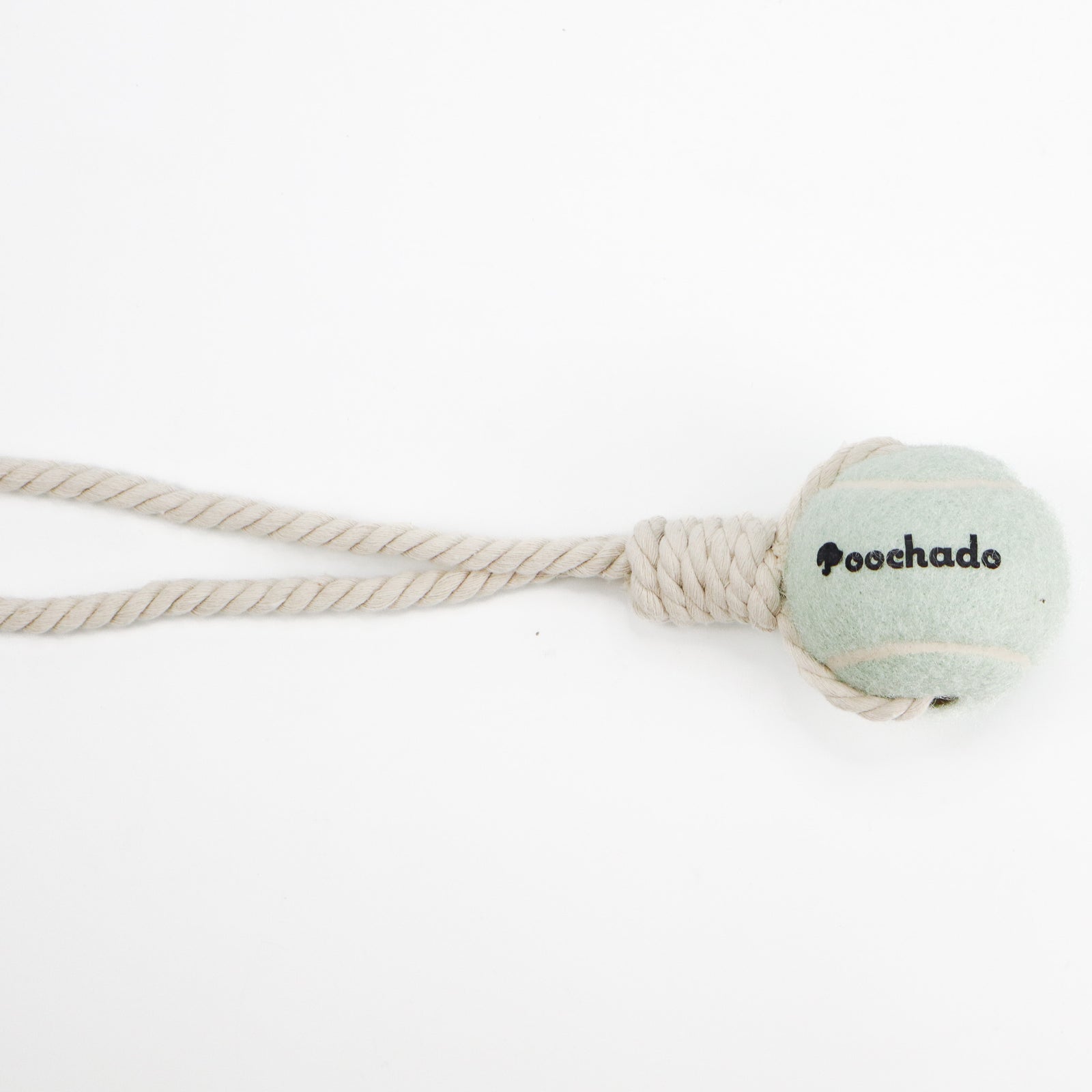 Rope Tennis Ball Teal